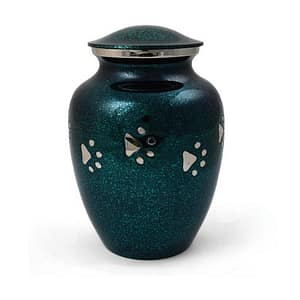 Forever-Ours-pet-urn-ashes-teal