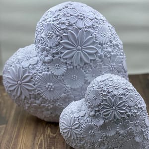 Forever-Ours-Floral-Heart-Urns-White